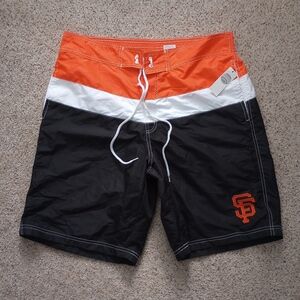 San Francisco Giants MLB Swim Trunks